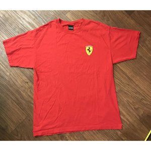 Vintage Red Men's XL Ferrari Short Sleeve T-Shirt